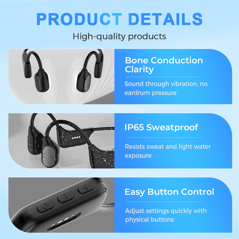 🌎Ends Today: 70% OFF!⏰👂Revitalize your ears again💖 💥 LIMITED TIME OFFER!🔥Advanced Bone Conduction Smart Hearing Headphones