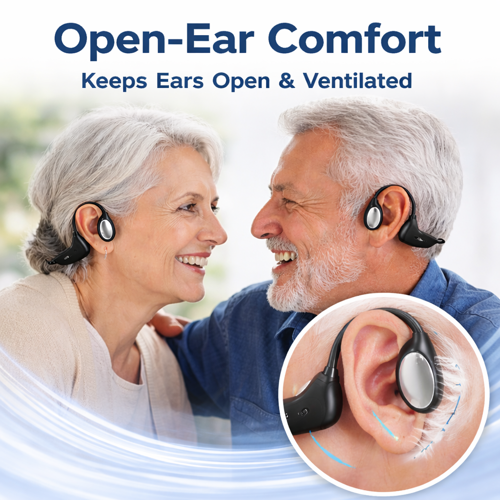 🌎Ends Today: 70% OFF!⏰👂Revitalize your ears again💖 💥 LIMITED TIME OFFER!🔥Advanced Bone Conduction Smart Hearing Headphones